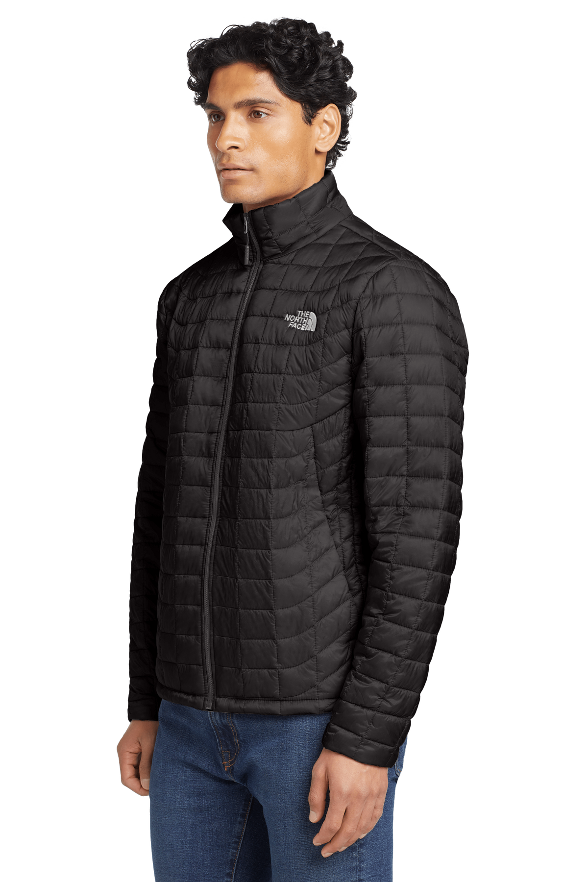 The North Face Black ThermoBall Eco Jacket Square Quilt Full Zip