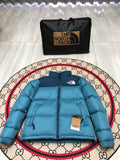 The North Face Teal Blue 1996 Retro Nuptse Down Jacket 700 Fill