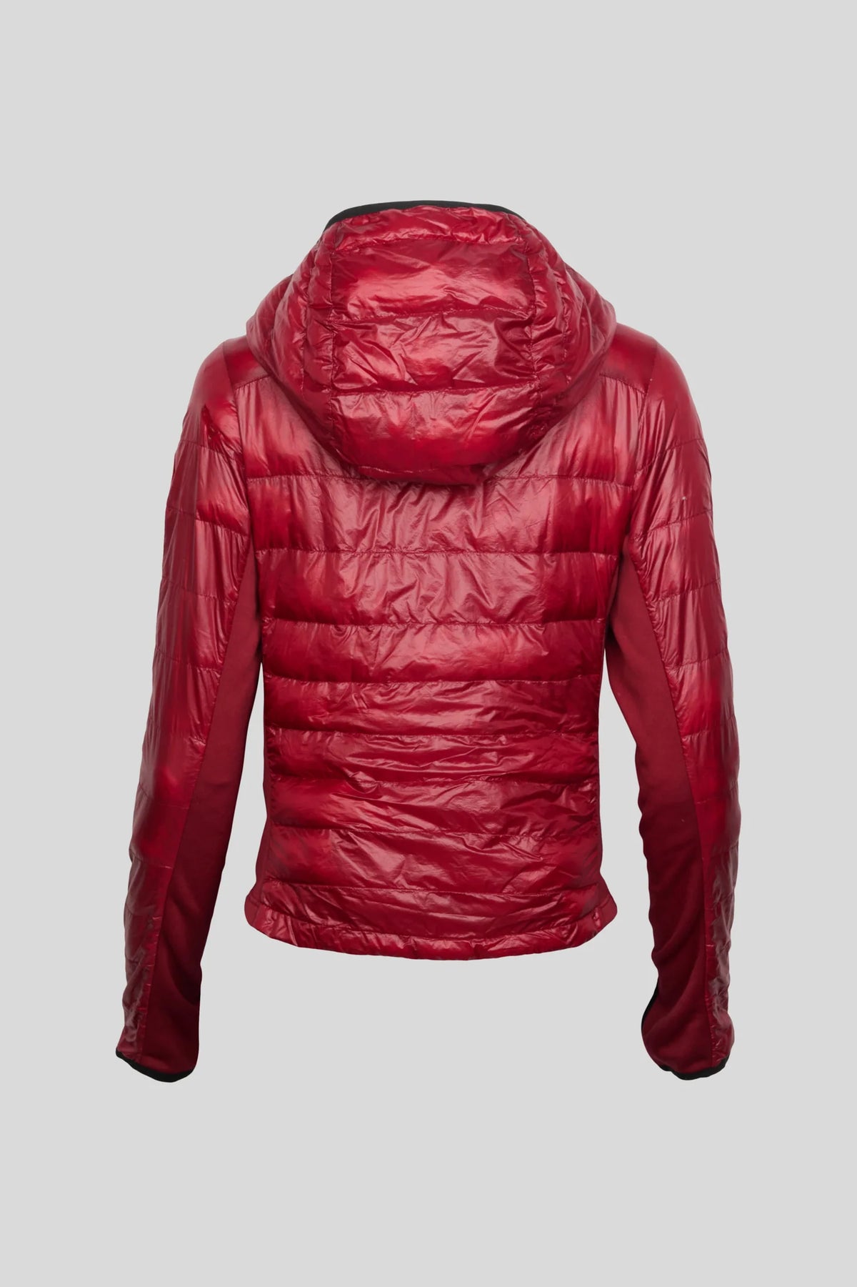 Canada Goose Red Women's Hooded Slim Fit Lightweight Down Jacket