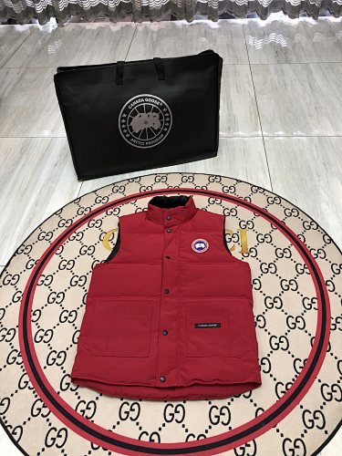 Canada Goose Red Freestyle Crew Down Vest
