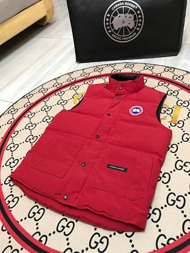 Canada Goose Red Freestyle Crew Down Vest