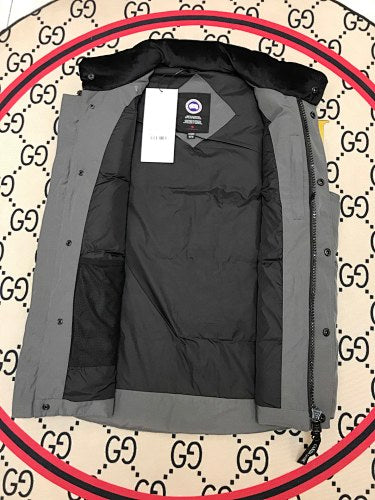 Canada Goose Gray Freestyle Crew Down Vest