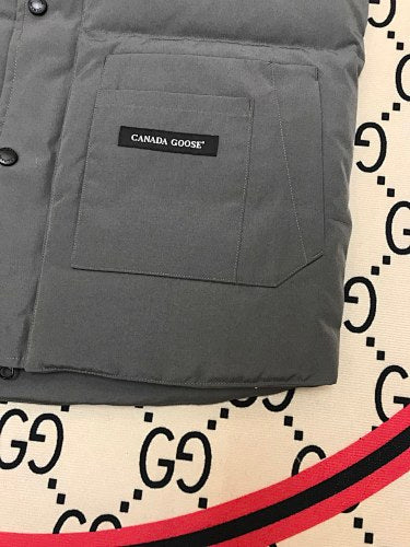 Canada Goose Gray Freestyle Crew Down Vest